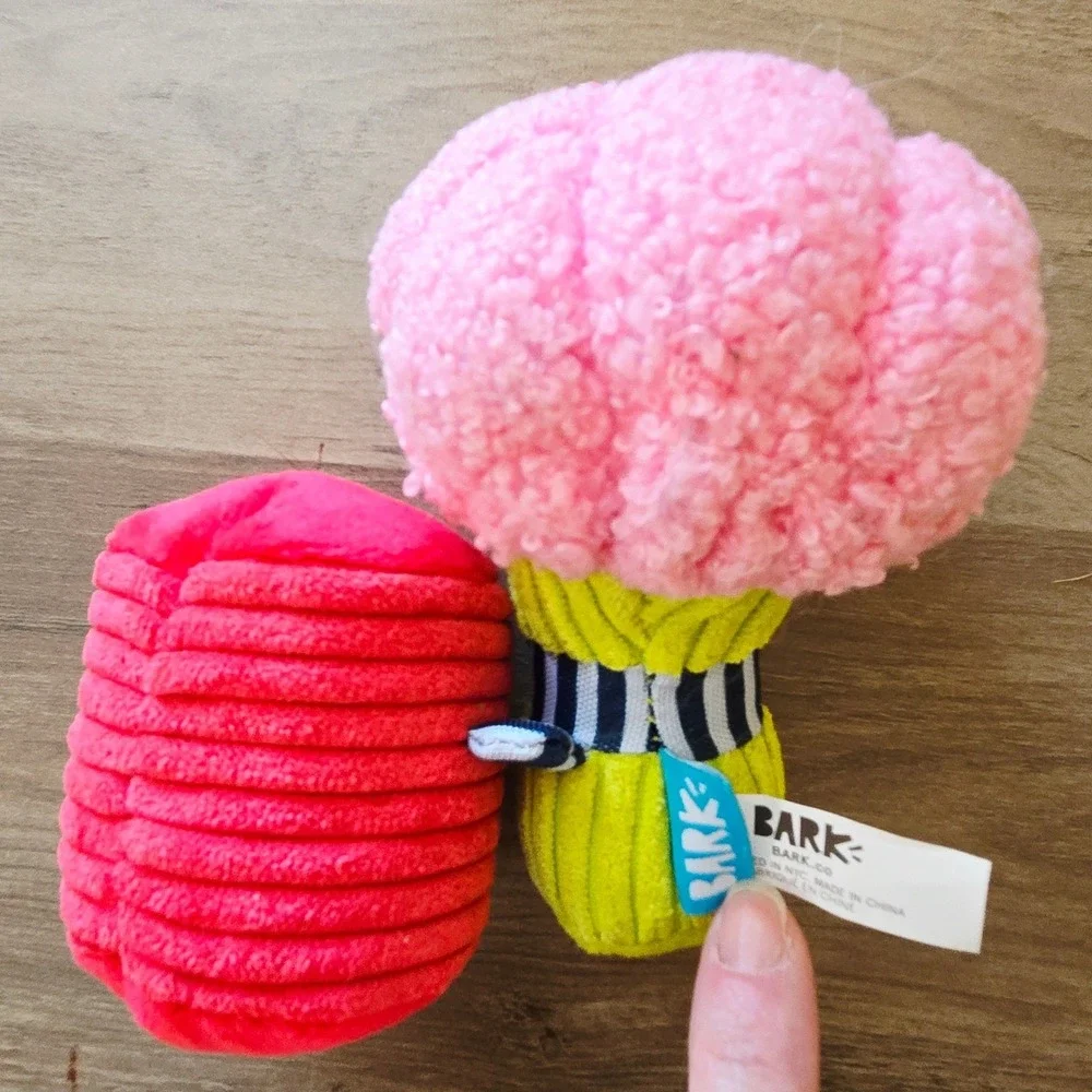 BarkBox 18 Plush Dog Toys Set Squeaky Chew Toys For‎ Small Dogs Interactive NWOT